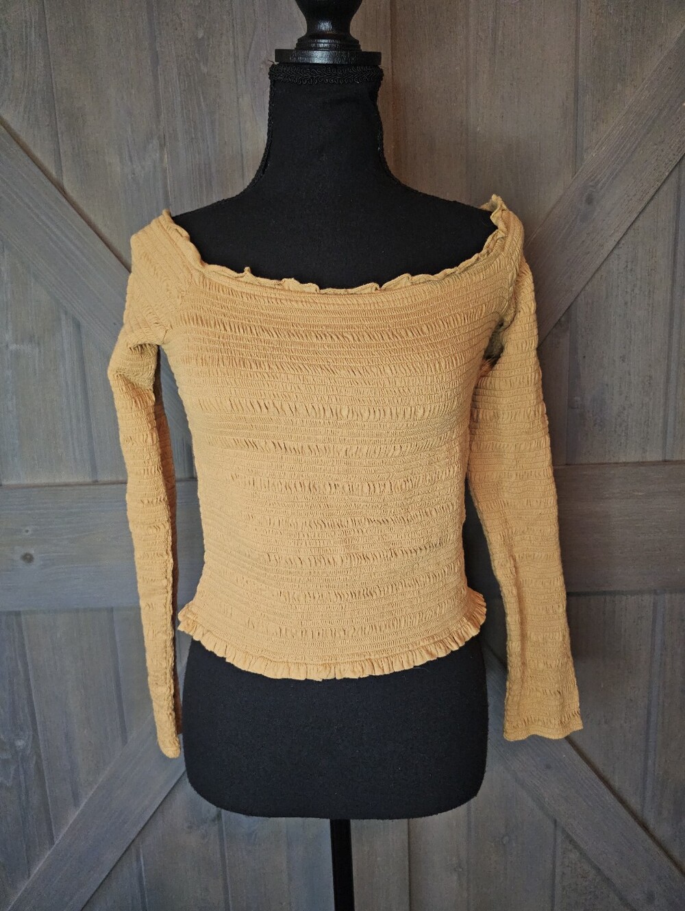 Aeropostale Off The Shoulder Top sz Large